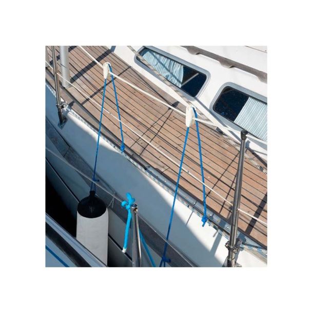 Fenderhllare för relingslinan - Fend-Fix