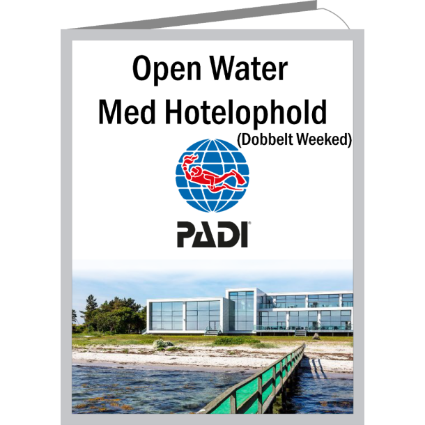 Open Water Dykkerkursus (Dobbeltweekend) inkl. Hotelophold