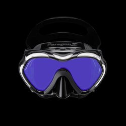 Tusa Paragon S Dykkermaske Sort/Slv