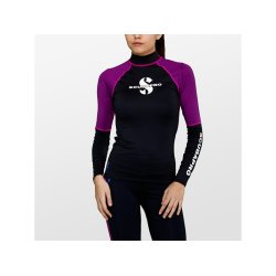 Scubapro Langrmet Kvinde Rashguard UPF-50