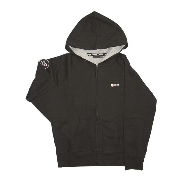 Hooded Sweater med lynls Mand