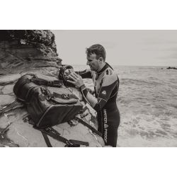 OceanReef Neptune III Fullface Maske Sort