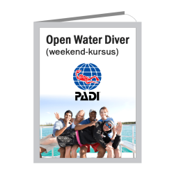 PADI Open Water Dykkerkursus (Dobbeltweekend)
