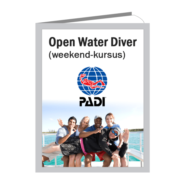PADI Open Water Dykkerkursus (Dobbeltweekend)