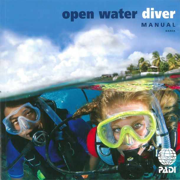 PADI Open Water Diver Manual - Dansk