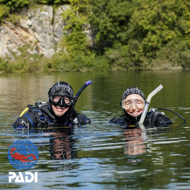 PADI Scuba Diver dykkercertifikat