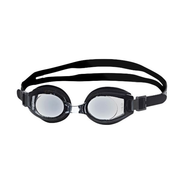 Svmmebrille med plus styrke tonet