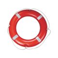 Set with lifebuoy, box, and line