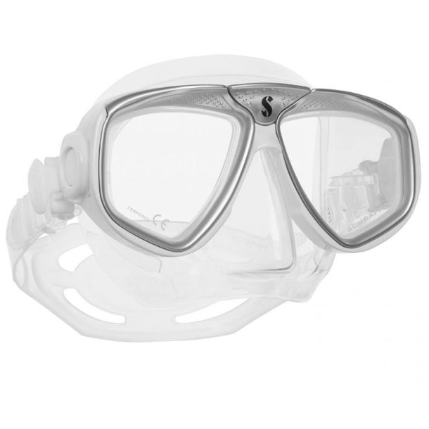 Scubapro dykkermaske Zoom EVO hvid/slv