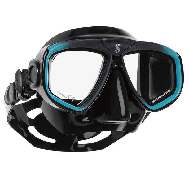 Scubapro dykkermaske Zoom EVO turkis/sort