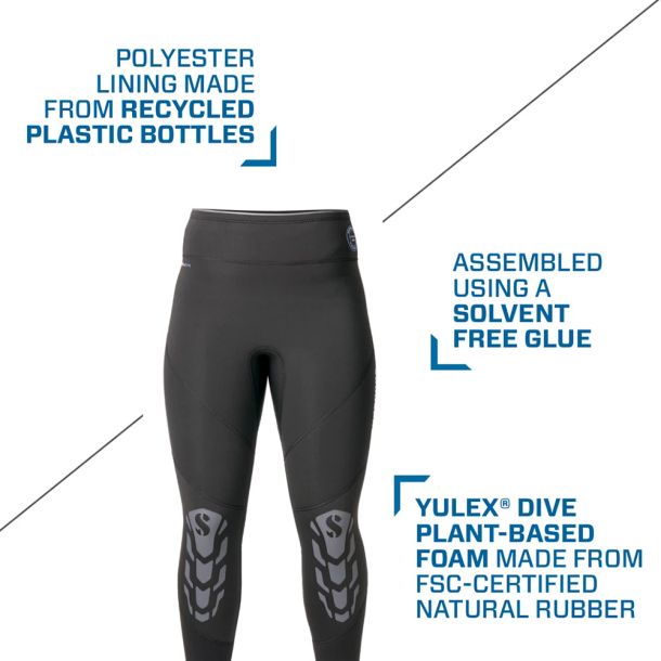 Scubapro vddragt buks Everflex Yulex 3mm dame