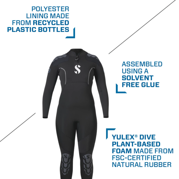 Scubapro vddragt Everflex Yulex 3/2mm dame