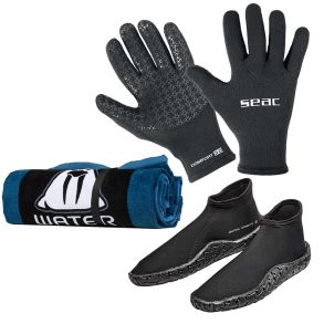 Paketerbjudande - Delta Short, Comfort Glove, Handduk