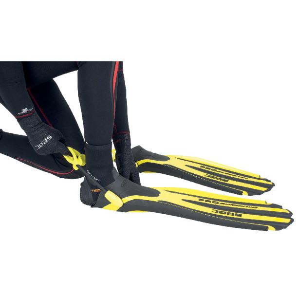 SEAC Fin Propulsion S Yellow - Fins - Diving 2000