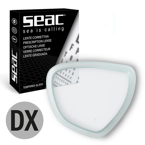 Seac linse med styrke til Italia/Symbol dykkermaske