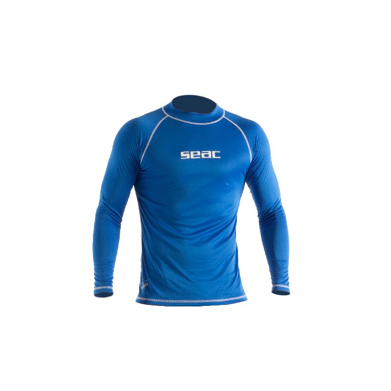 Men's Short Sleeve Rash Guard – Cold Water/Weather Thicker Black – ISOSI (See Size Chart)
