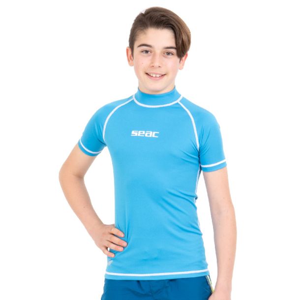 Seac Rash Guard T-Sun  Barn Kortrmet Bl