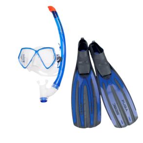 Snorkel set Pantai/Fuga Blue