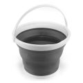 Folding bucket in silicone 10 liters