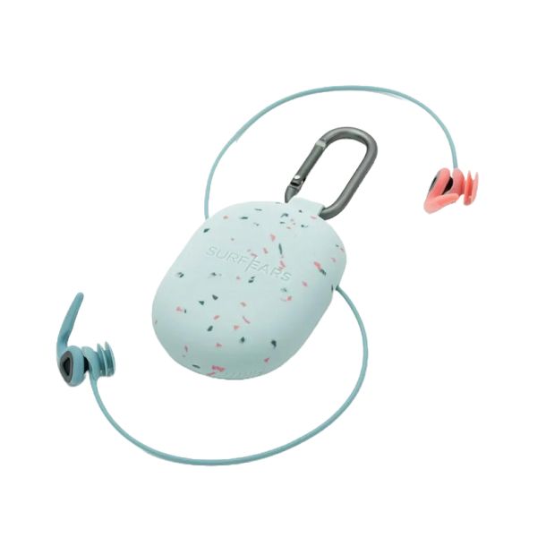 SurfEars 4.0 Earplugs- Coral/Sky