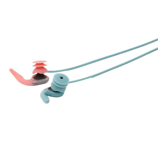 SurfEars 4.0 Earplugs - Coral/Sky - Earplugs for swimming