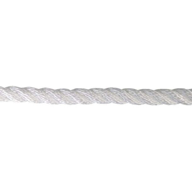 Tre-slet PP Multifilament - Hvid