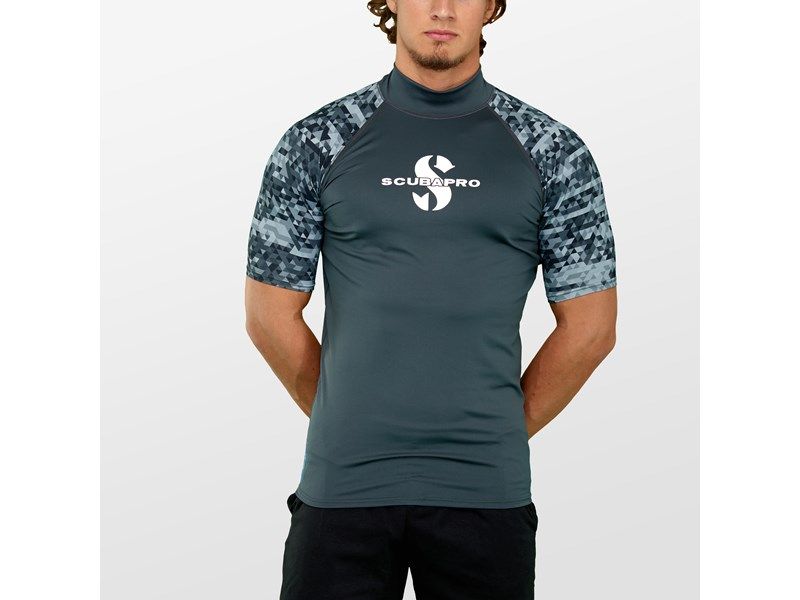 Scubapro Rash Guard UPF-50 – Men Short Sleeve – Diving 2000