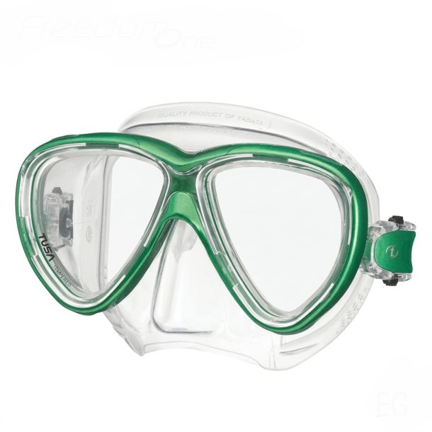 Tusa dykkermaske Freedom One Energy Green