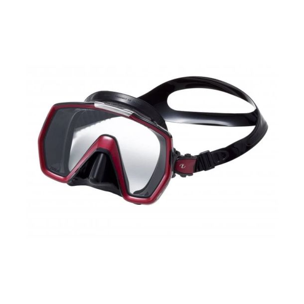 Tusa dykmask Freedom HD Metall r�d