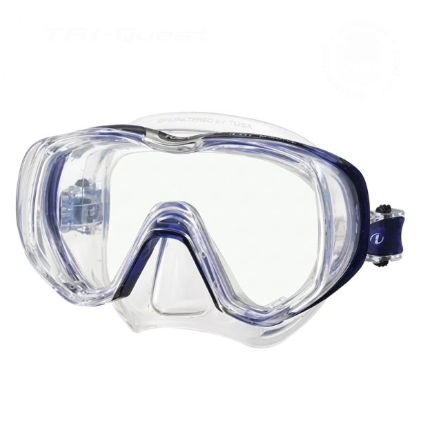 Tusa dykkermaske Tri-quest cobalt bl�