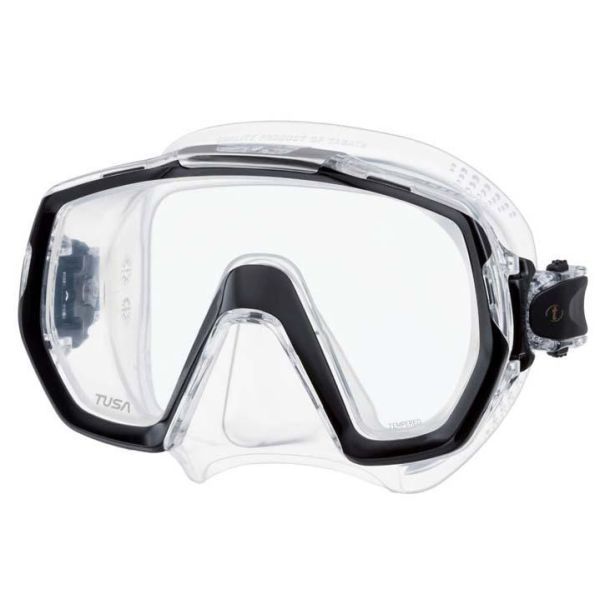 Tusa dykmask Freedom Elite sort klar/sort
