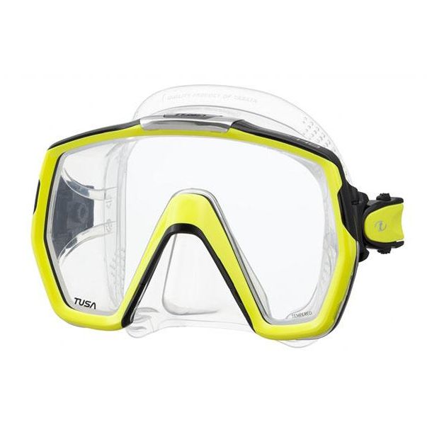 Tusa dykkermaske Freedom HD gul