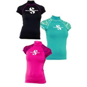 Scubapro rashguard kvinde kort UPF-50