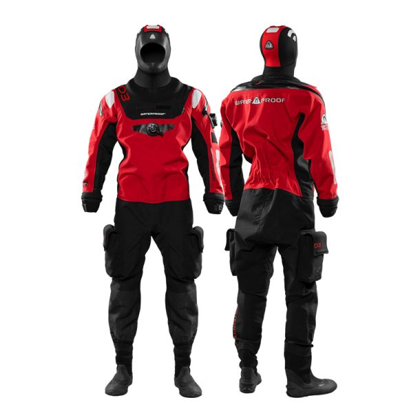 Waterproof D3 Rescue dry suit for women