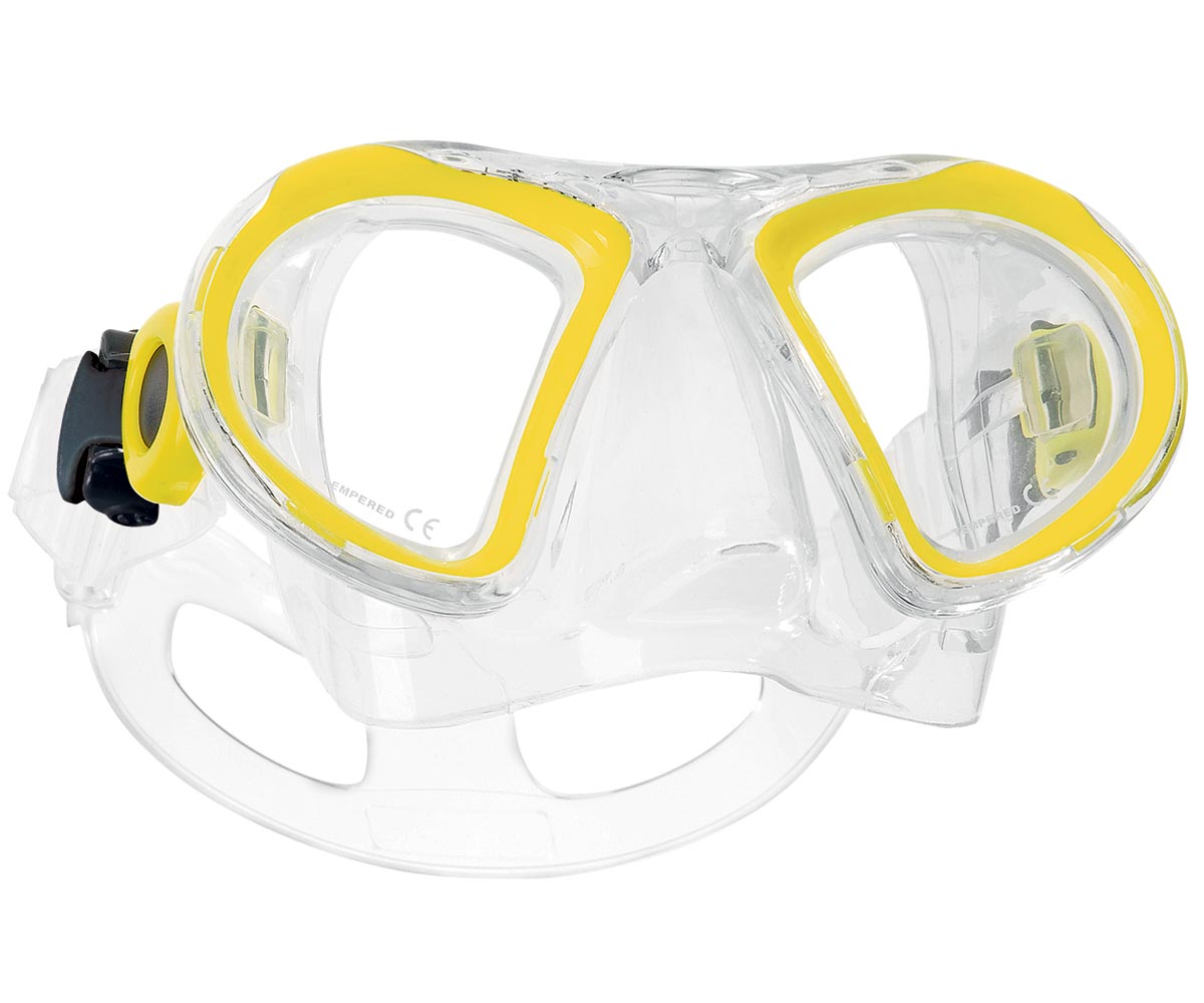 Scubapro dykkermaske Child 2 til børn 3-6 år gul thumbnail