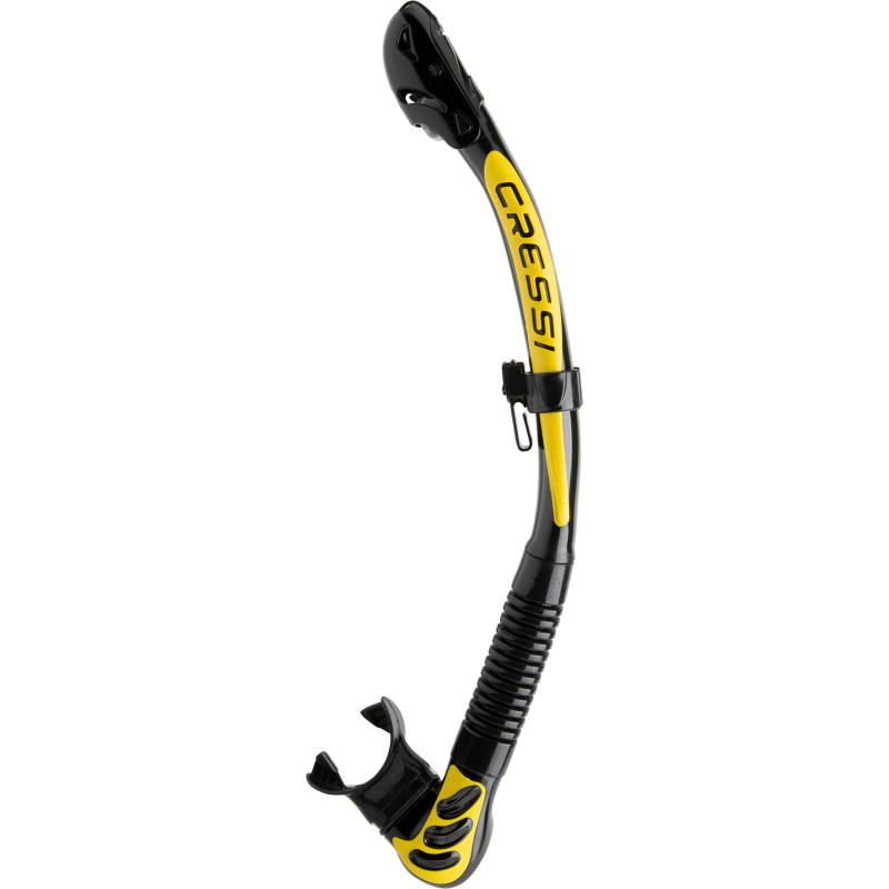 Cressi Alpha Ultra Dry snorkel svart / gul
