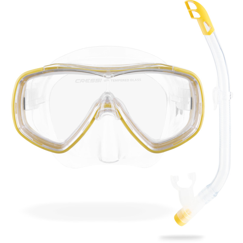 Cressi Ondina + Top snorkelsæt