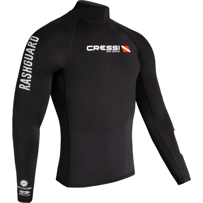 Cressi Dive Center rashguard trøje herre langærmet