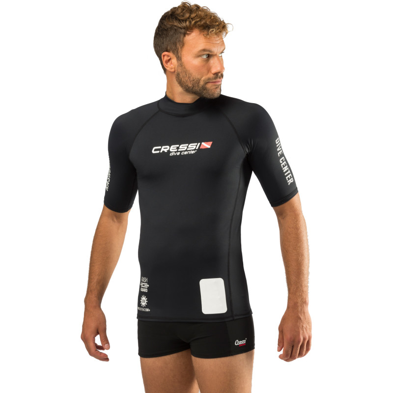 Cressi Dive Center rashguard tröja herr kort ärm