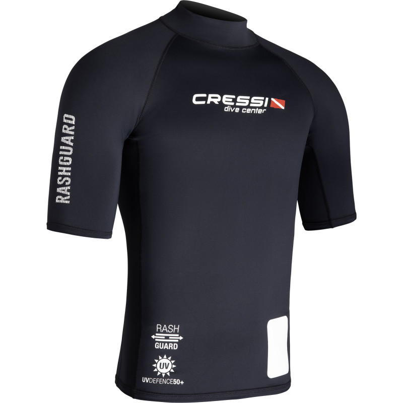 Cressi Dive Center rashguard trøje herre kortærmet