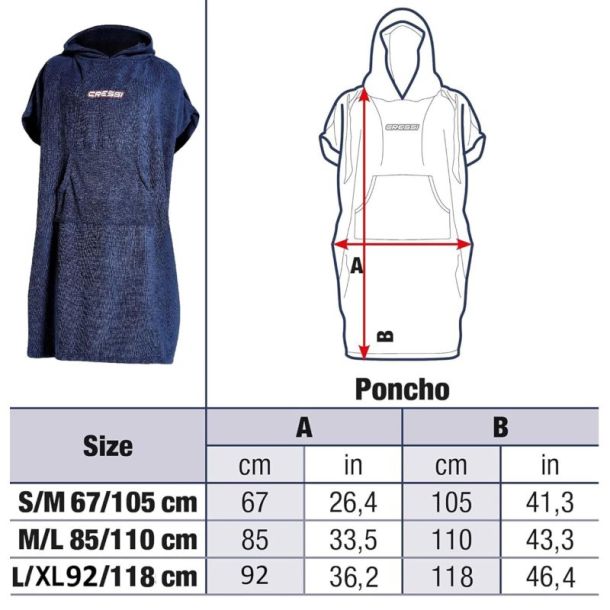 Cressi Poncho k�be