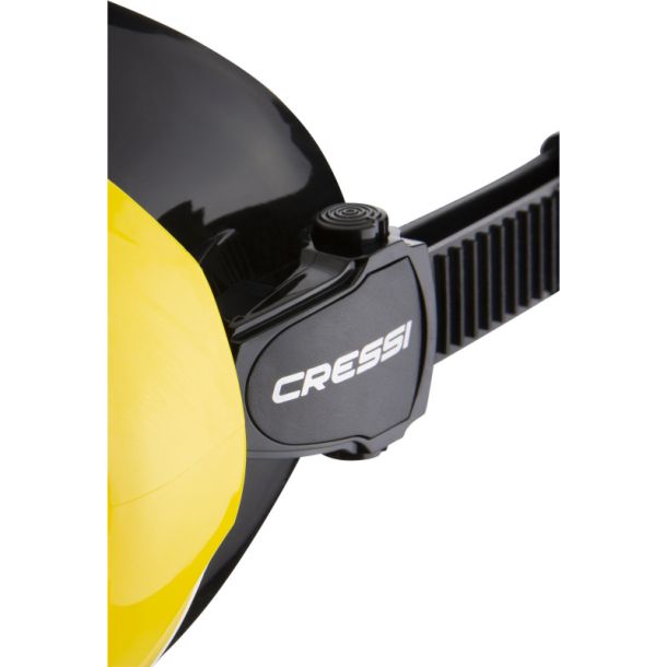 Cressi A1 maske sort / gul