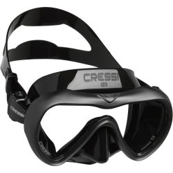 Cressi A1 dykkermaske sort / grafit
