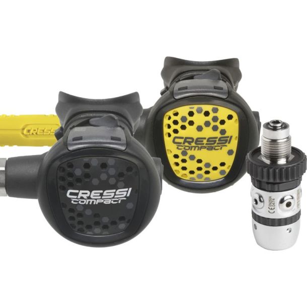 Cressi AC2 + Compact + Octopus Compact regulator