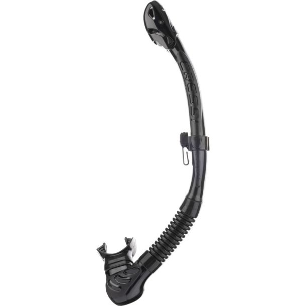 Cressi Alpha Ultra Dry snorkel sort / sort / sort