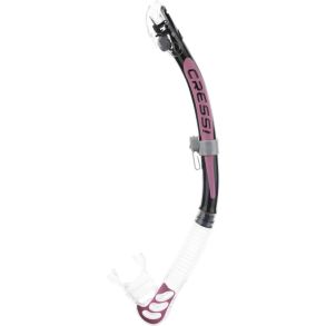 Alpha Ultra Dry Snorkel Clear / Black / Pink