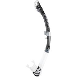 Cressi Alpha Ultra Dry snorkel klar / sort / s�lv