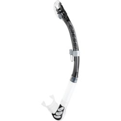 Cressi Alpha Ultra Dry snorkel klar / sort / s�lv