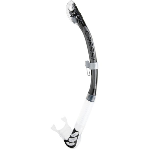 Cressi Alpha Ultra Dry snorkel klar / svart / s�lv