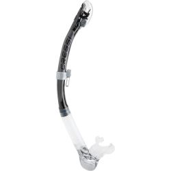 Cressi Alpha Ultra Dry snorkel klar / sort / s�lv